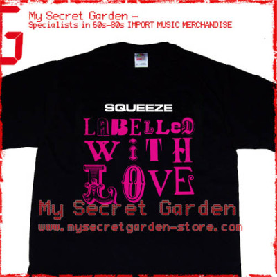 Squeeze - Labelled With Love T Shirt 